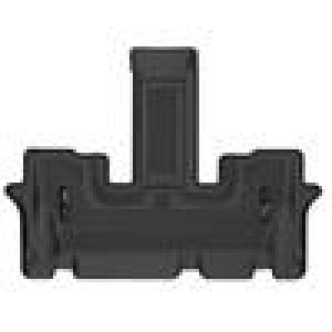 Hyundai Palisade Floor Mats (1) - Rear - Husky Liners - X-act Contour - Black - `20-`21